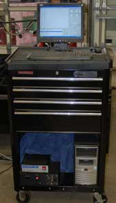 EL has a PC based control with cabinet