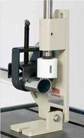TN-200H Tube and Pipe Notcher that uses a hole saw and your drill