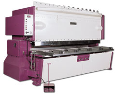 Combination Hydraulic Shear and Brake Press - made in Canada