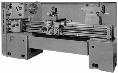 Photo of Standard-Modern 26 inch Lathe machine made in Canada for American Machine Tools