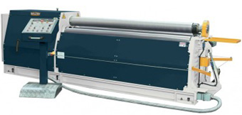 PR-603-4R 4 roll machine for rolling metal plate up to 6 foot long