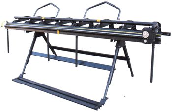 Portable Siding Brake to bend flashing for roofers