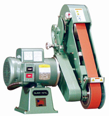 BURR KING Model 960-250 2.5 x 60 Two Wheel Belt Grinder
