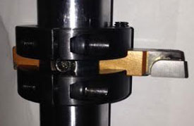 Slotted Clamping Collar Set to stop cutter vibratiion
