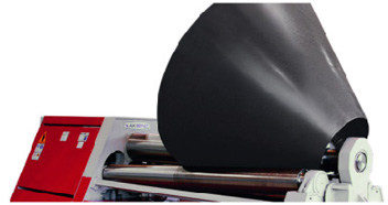 Photo of 4 roll plate rolling machine
