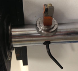 Image shows how to adjust the Cutting Tool