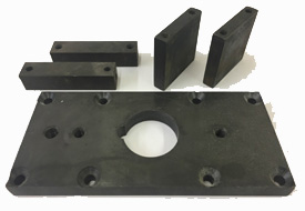Bearing Mounting Plate with standoffs