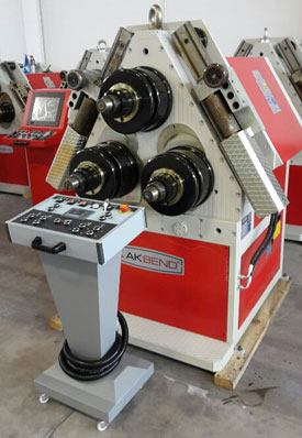 Picture of Pipe and Tube Roll Bender Machine: Akyapak model APK-81