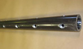 Extension tube to connect 2 boring bars together to make 1 long shaft